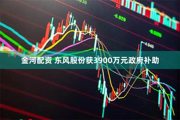 金河配资 东风股份获3900万元政府补助