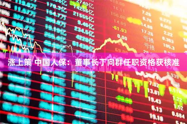 涨上策 中国人保：董事长丁向群任职资格获核准