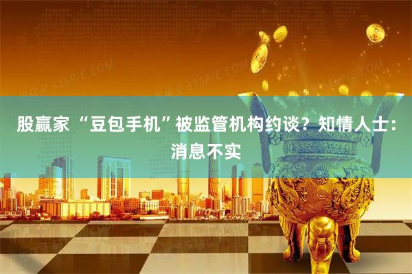 股赢家 “豆包手机”被监管机构约谈？知情人士：消息不实