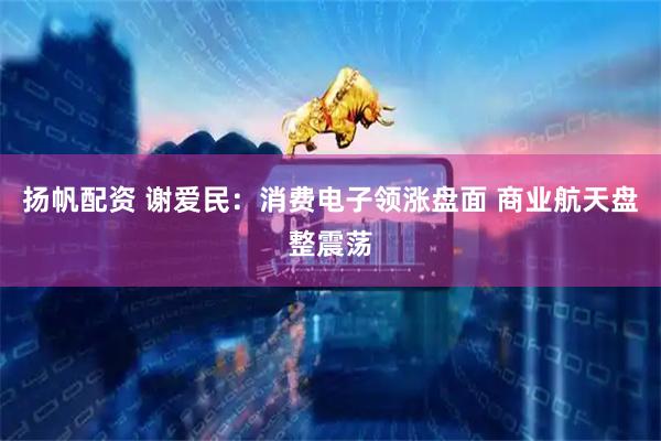 扬帆配资 谢爱民：消费电子领涨盘面 商业航天盘整震荡